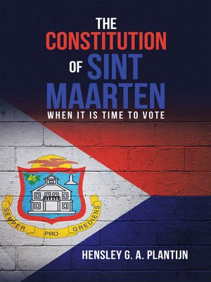 cover image of The Constitution of Sint Maarten